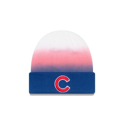 Blue Chicago Cubs Hat - New Era MLB Gradient Cuff Knit Beanie USA6105893